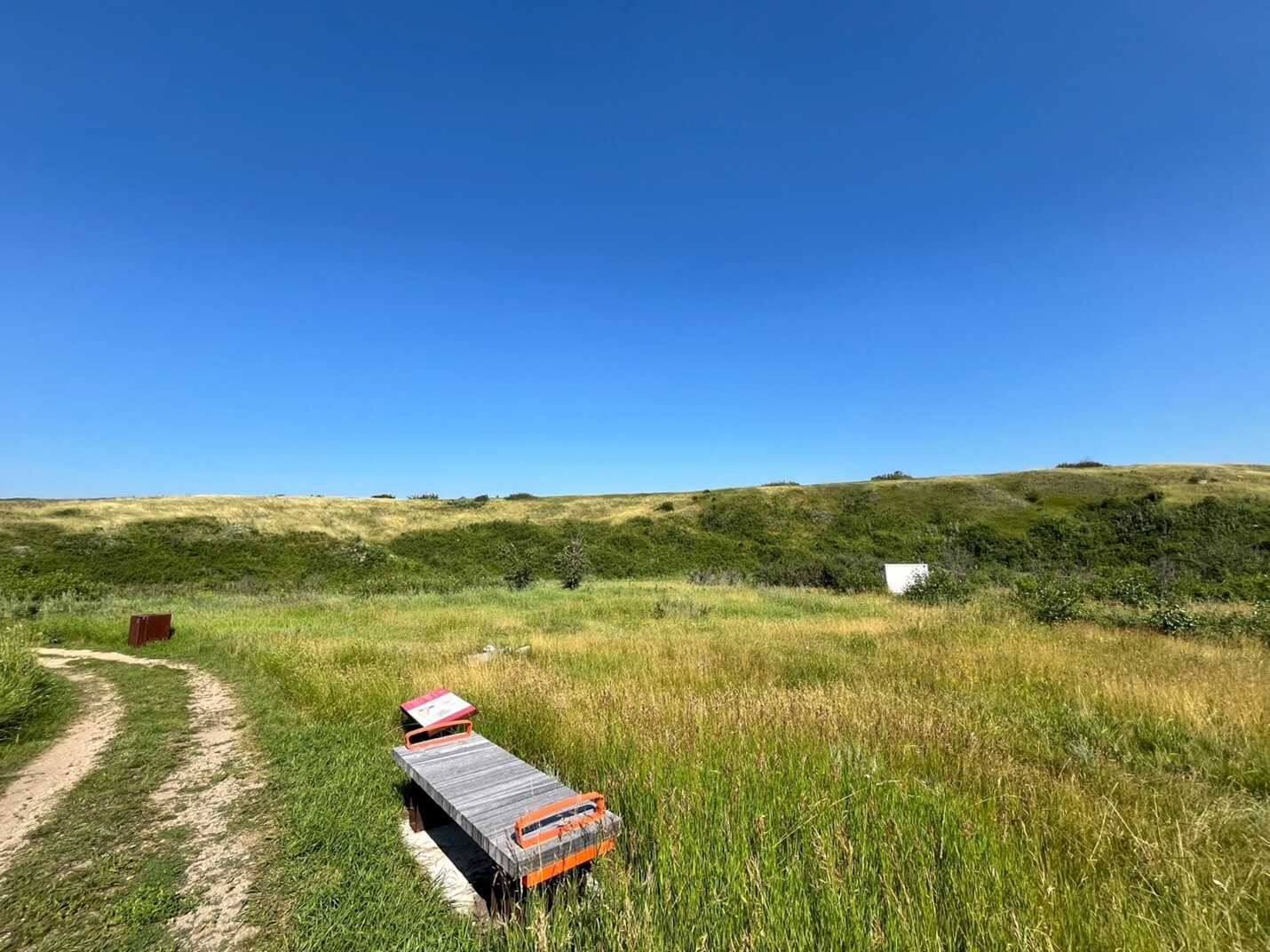 The view within the opimihāw Creek valley at Wanuskewin Heritage Park. 